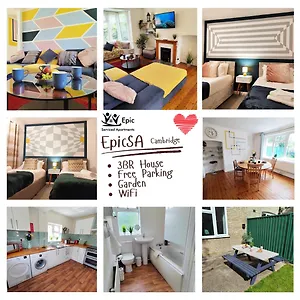  Holiday home Epicsa - Corporate & Family In 3 Bedroom House With Garden, Free Parking United Kingdom